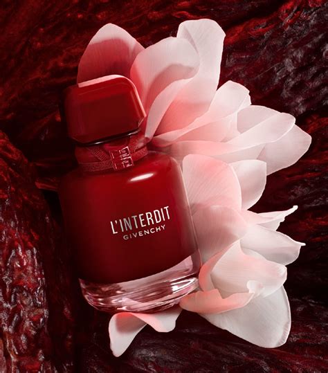 echantillon givenchy l'interdit rouge|l interdit rouge ultime.